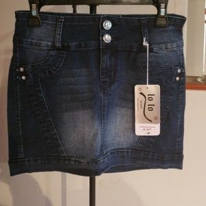 RHINESTONE AND DEMIN MINI